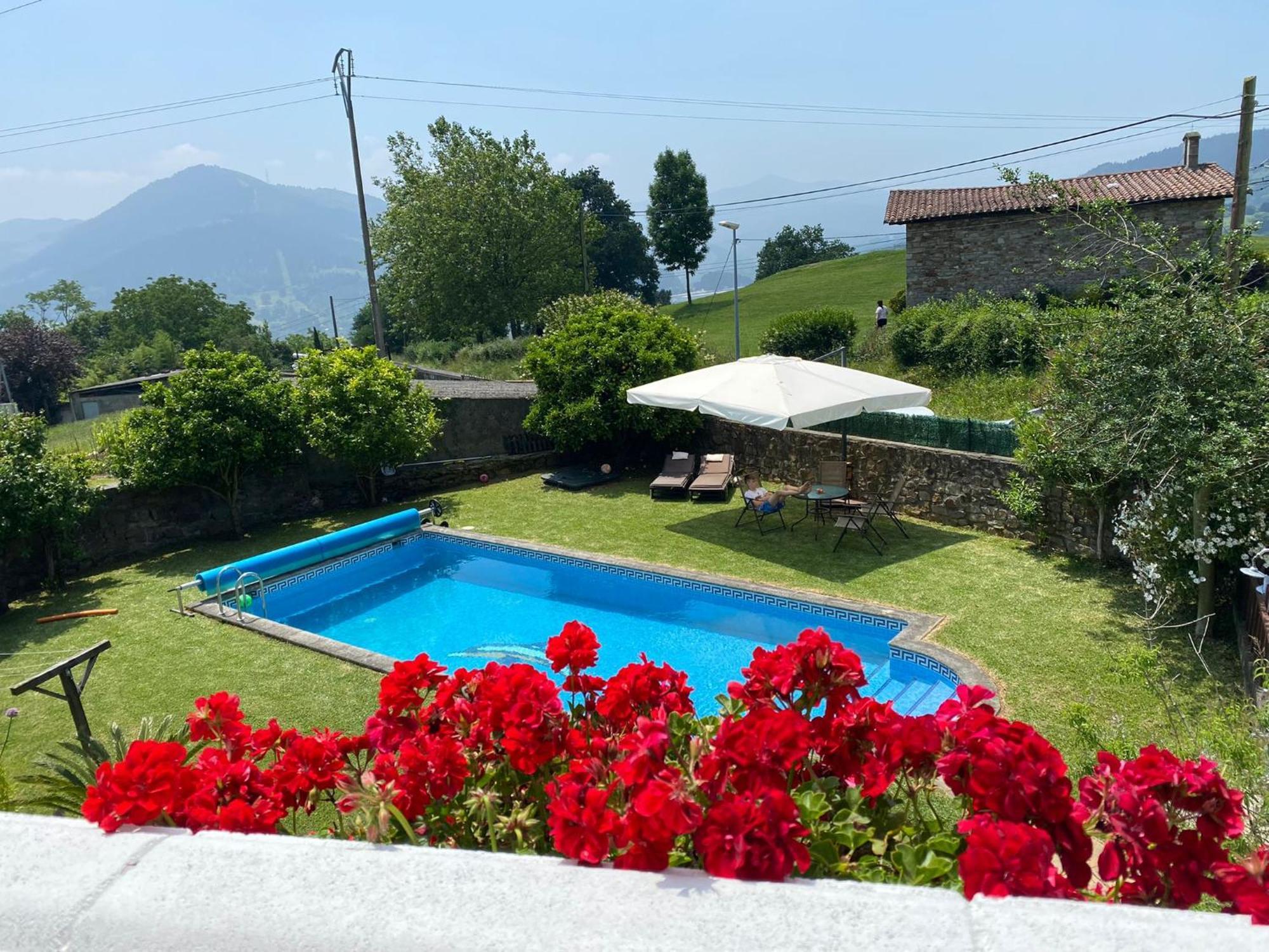 Bilbo Near Atico Rural Con Terraza Διαμέρισμα Μπασάουρι Εξωτερικό φωτογραφία
